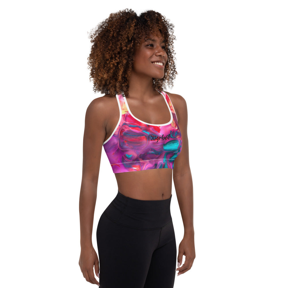 Xigrbōl Padded Sports Bra