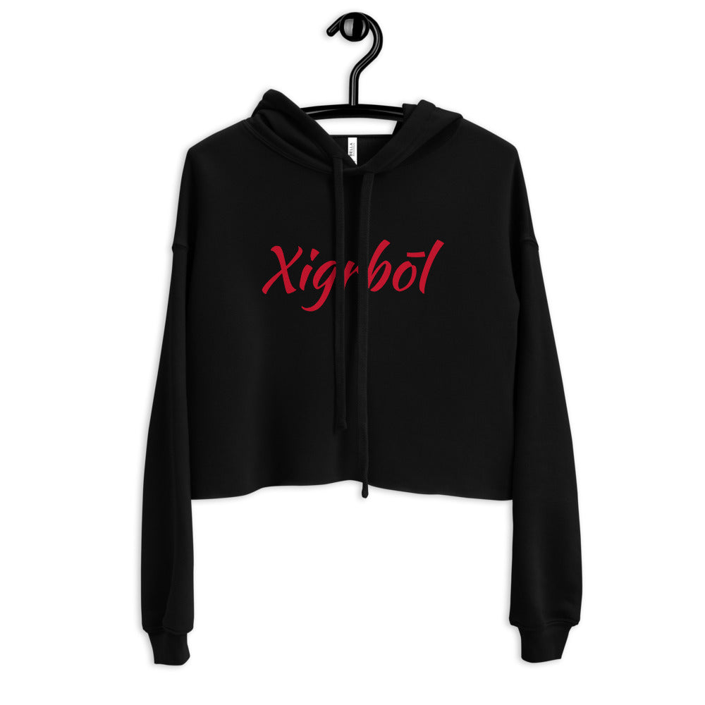 Xigrbōl Crop Hoodie